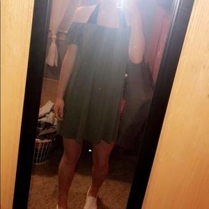 off the shoulder dress